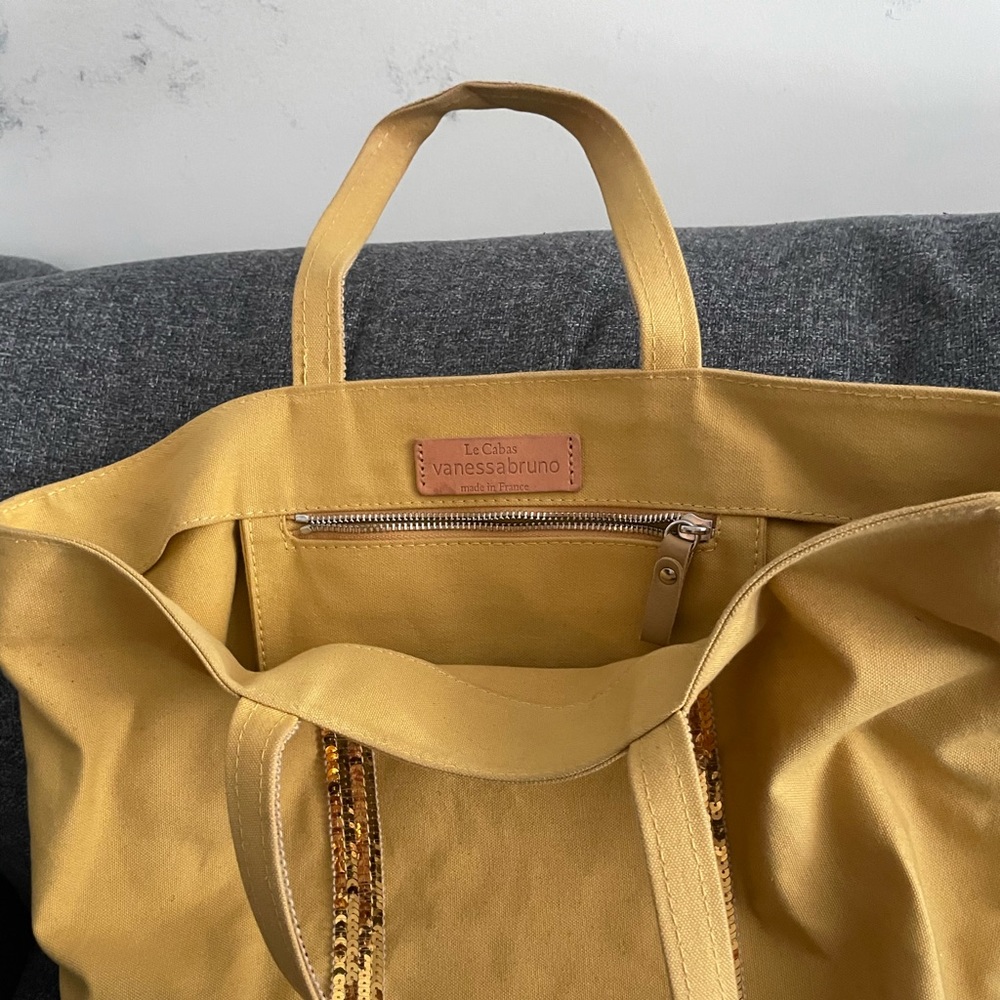 Vanessa Bruno Cabas and Sequin tote